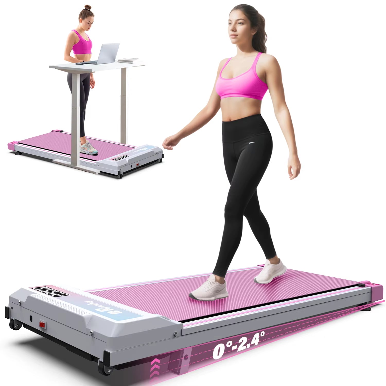 The Stride Pad – Foldable Under Desk Walking Treadmill