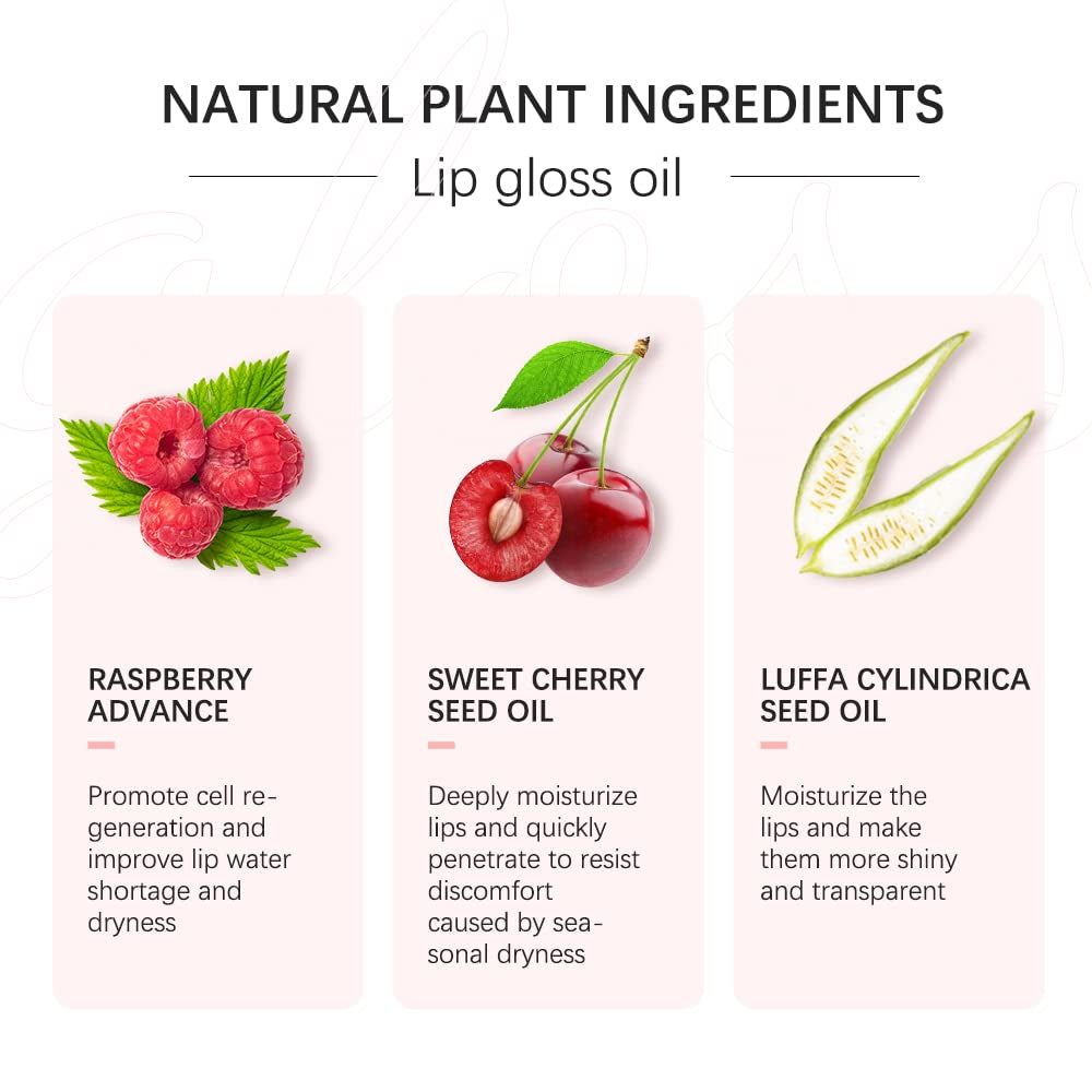 The Glow – Tinted Plumping Lip Oil (Cherry)