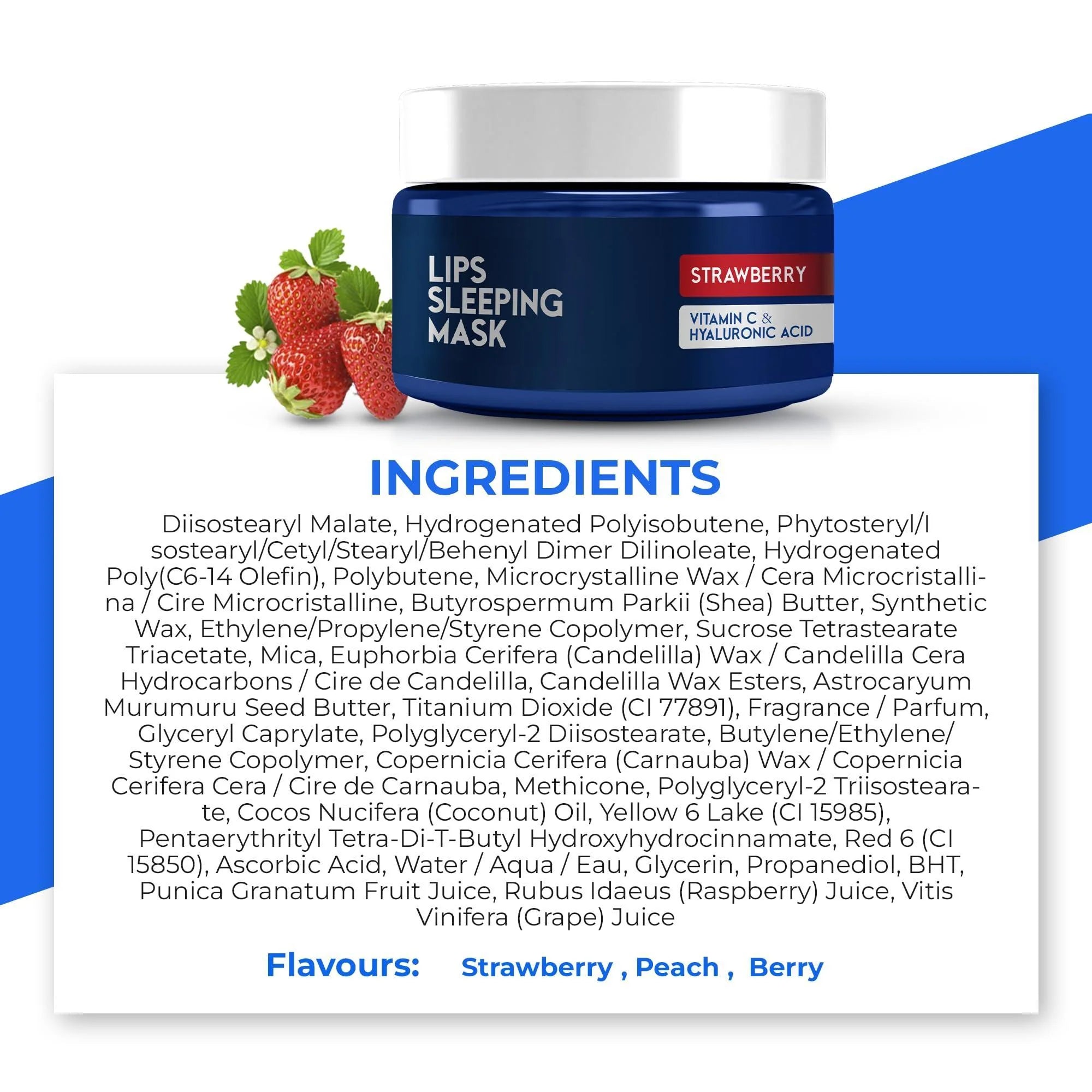 Échlon Pout – Vitamin C & Hyaluronic Lip Sleeping Mask (Strawberry)