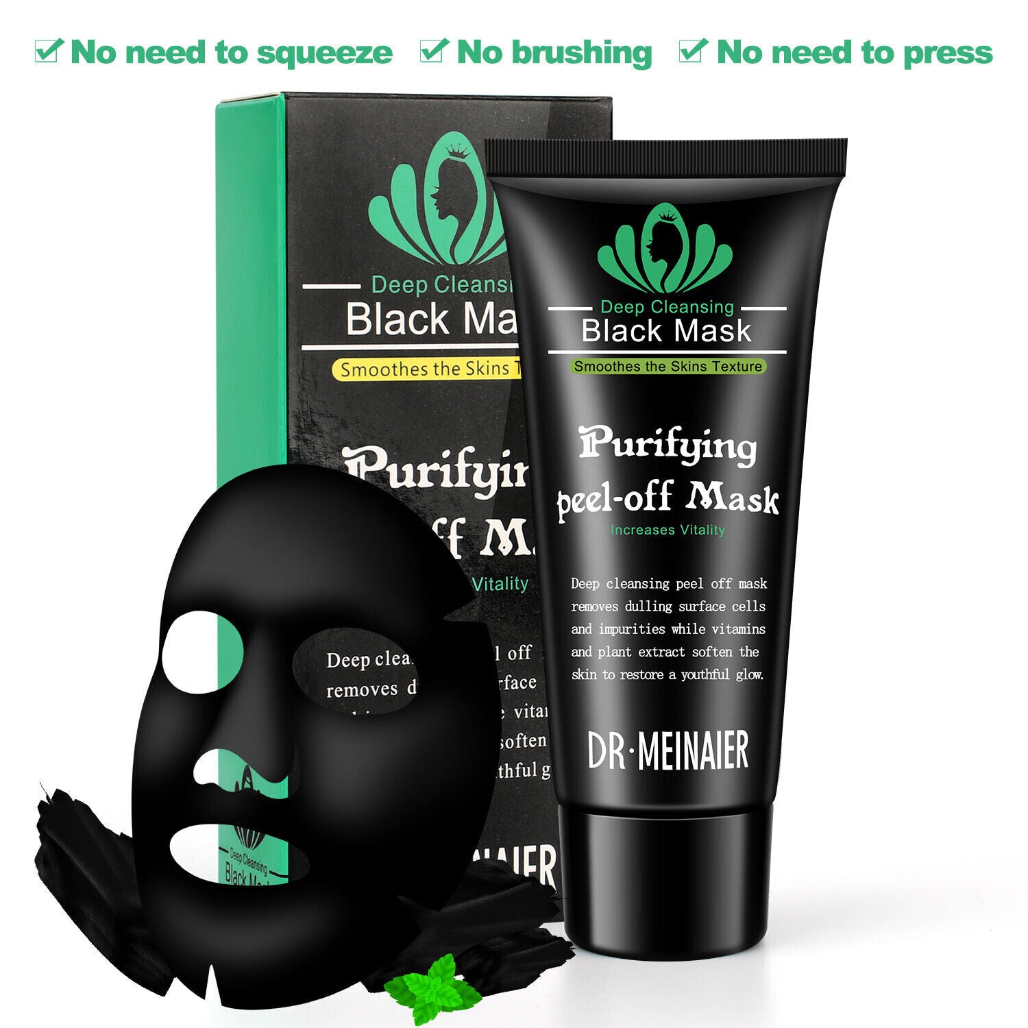 Midnight Cleanse – Charcoal & Detox Peel-Off Mask