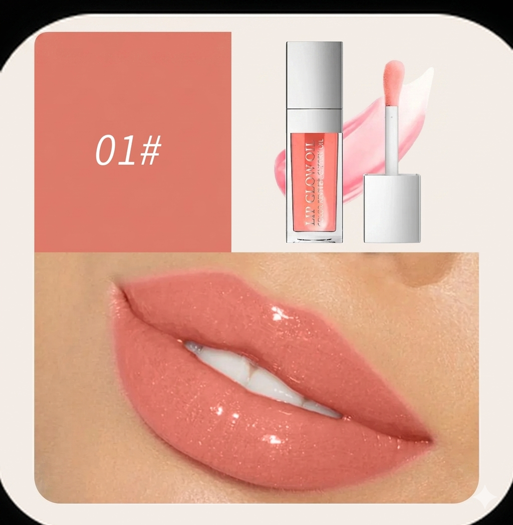 Cherry Luxe – Glossy Moisturising Lip Glow Oil