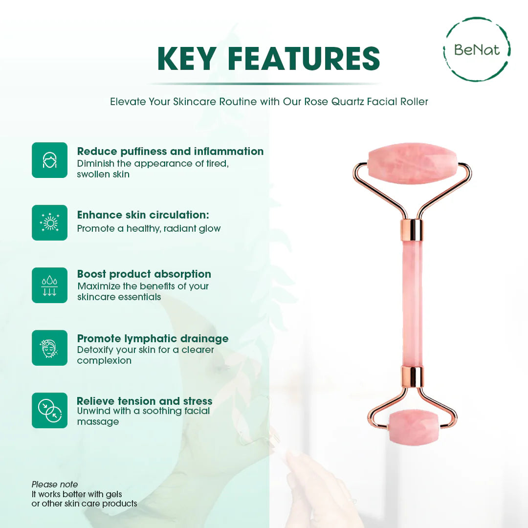 The Crystal Ritual – Rose Quartz Face Roller