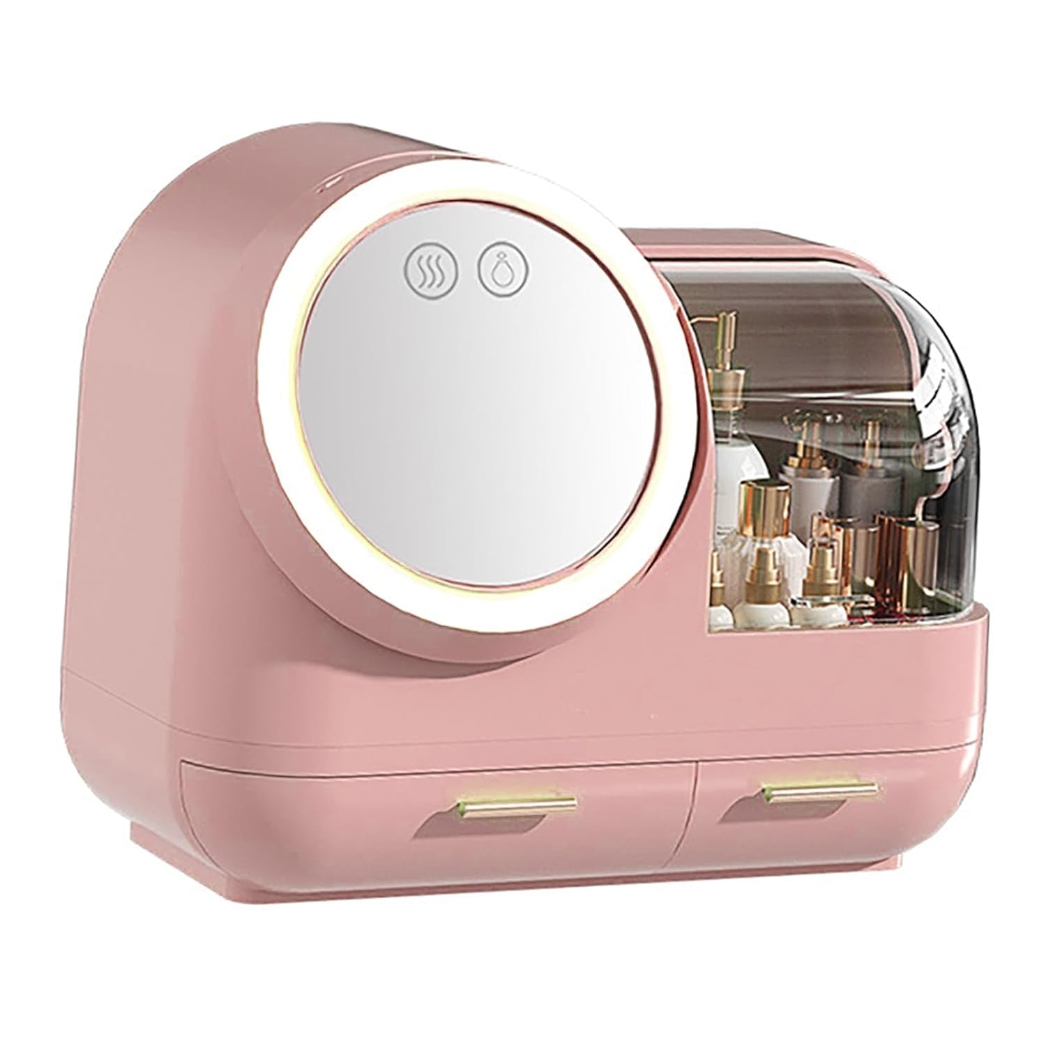 Lumière Vanity Box – LED Mirror Makeup Organiser & Display