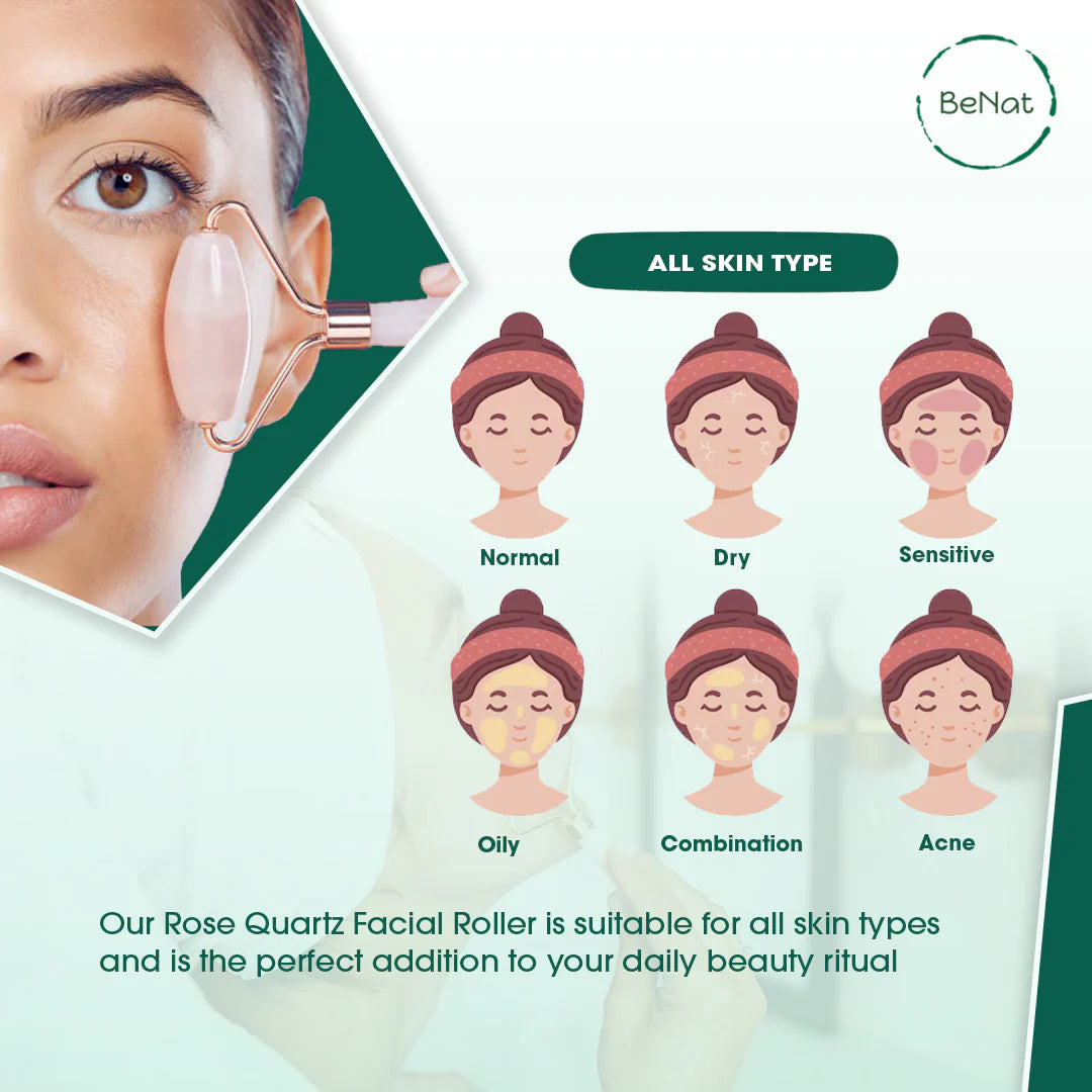 The Crystal Ritual – Rose Quartz Face Roller