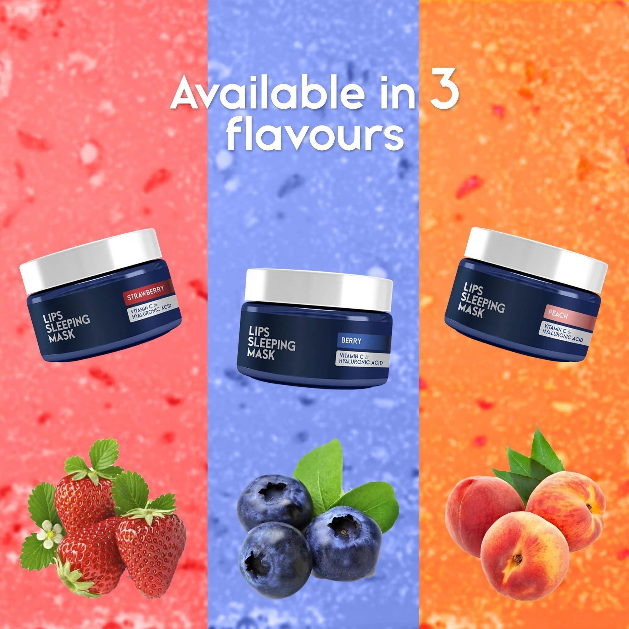 Échlon Pout – Vitamin C & Hyaluronic Lip Sleeping Mask (Strawberry)