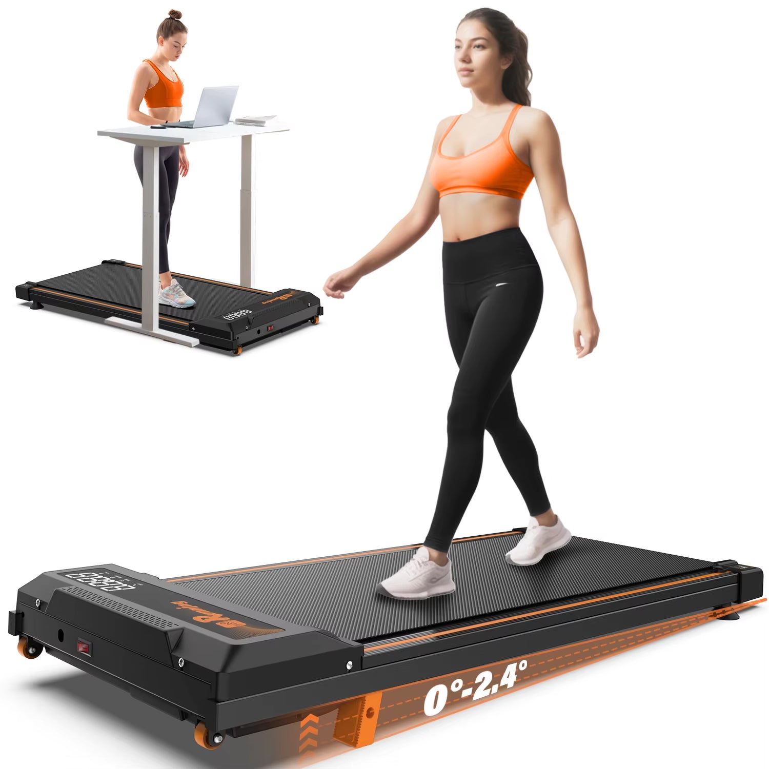 The Stride Pad – Foldable Under Desk Walking Treadmill