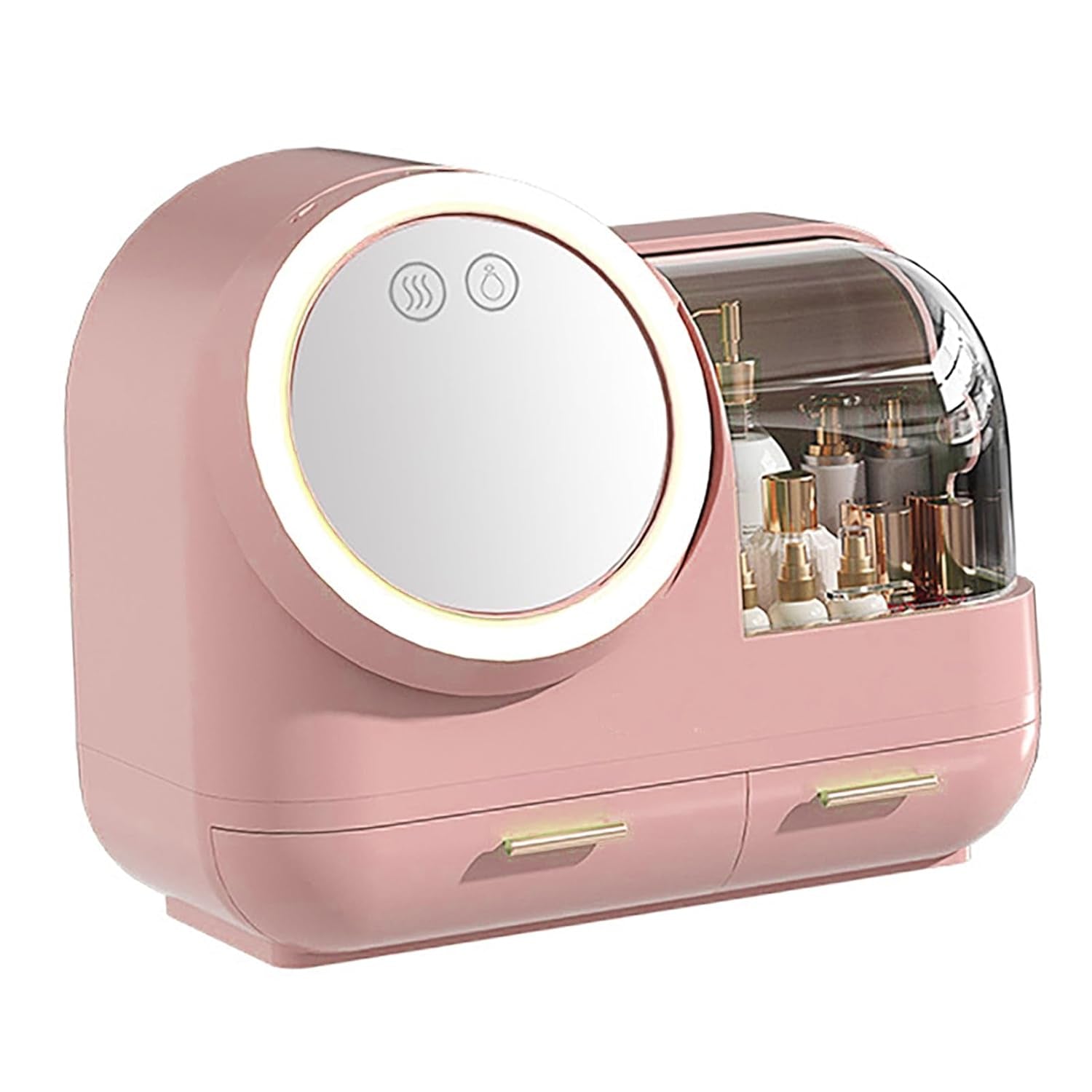 Lumière Vanity Box – LED Mirror Makeup Organiser & Display