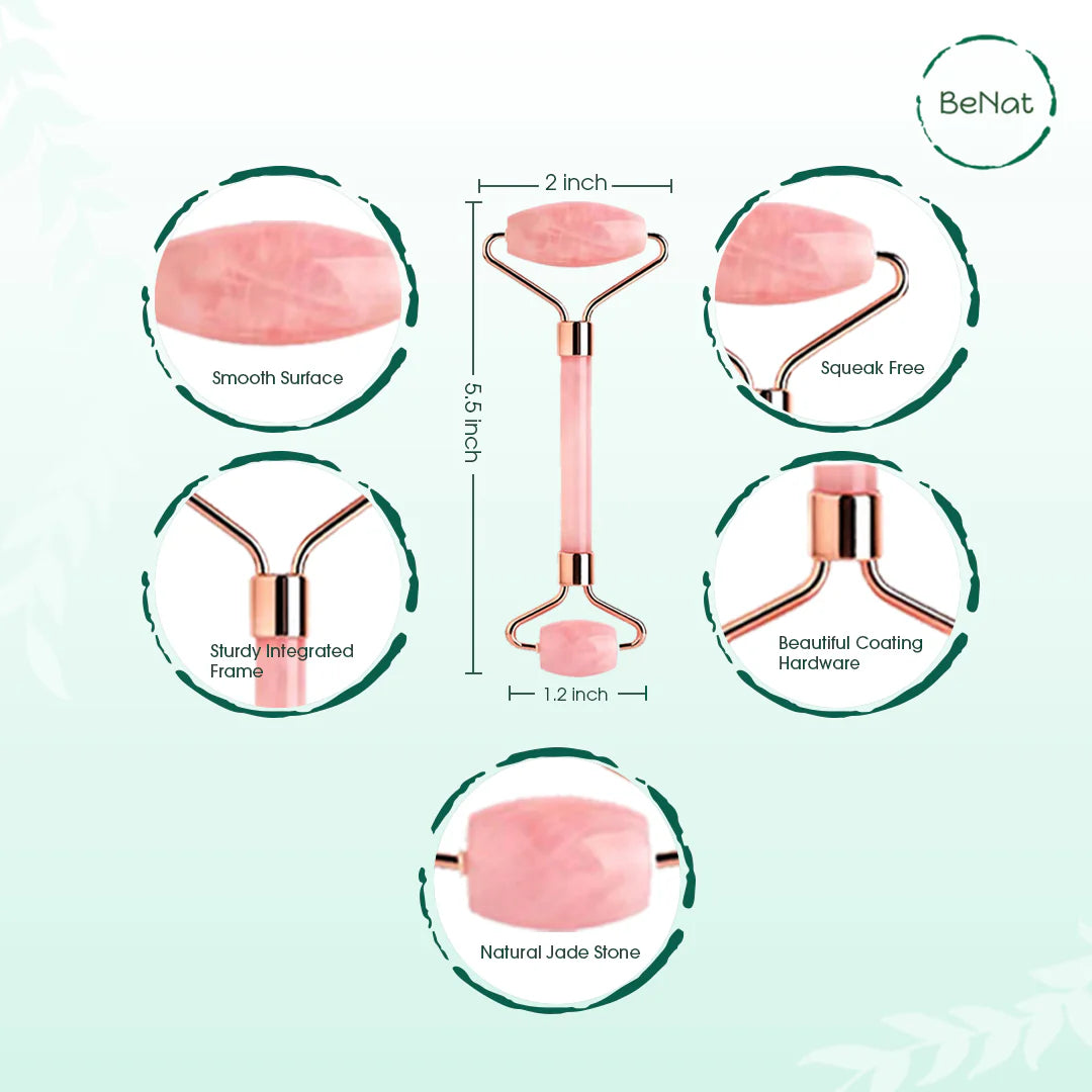 The Crystal Ritual – Rose Quartz Face Roller
