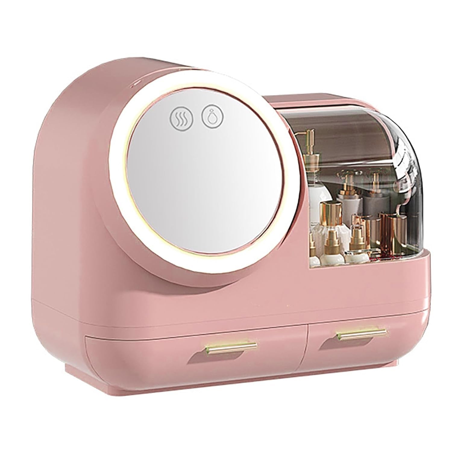 Lumière Vanity Box – LED Mirror Makeup Organiser & Display