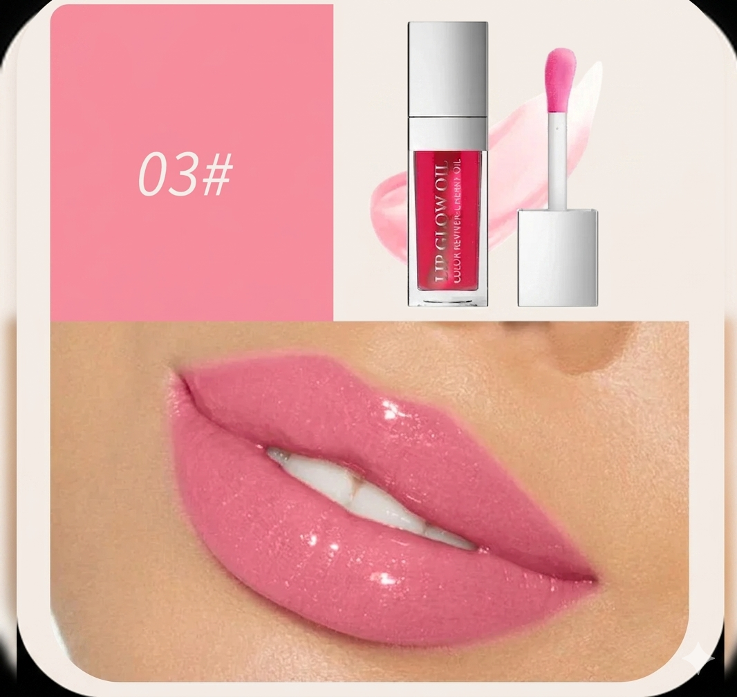 Cherry Luxe – Glossy Moisturising Lip Glow Oil