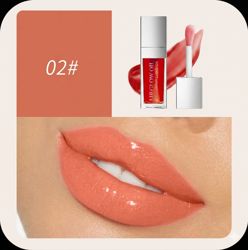 Cherry Luxe – Glossy Moisturising Lip Glow Oil
