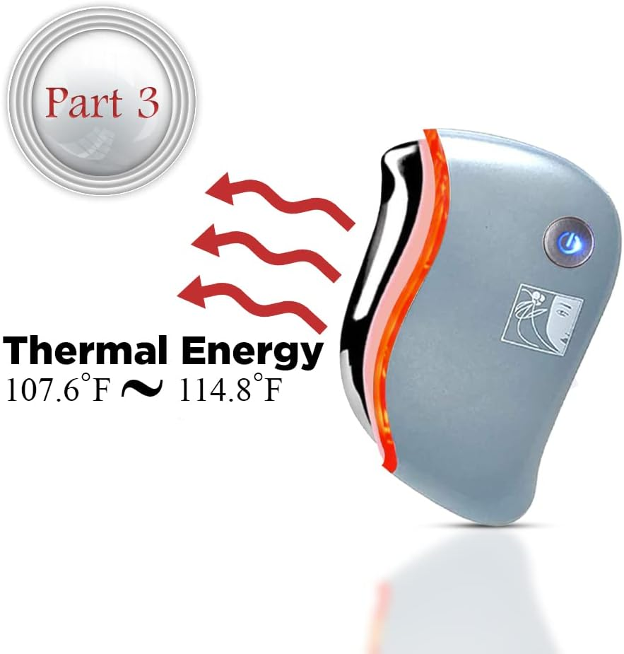 The Thermal Sculptor – 4-in-1 Electric Gua Sha Massager