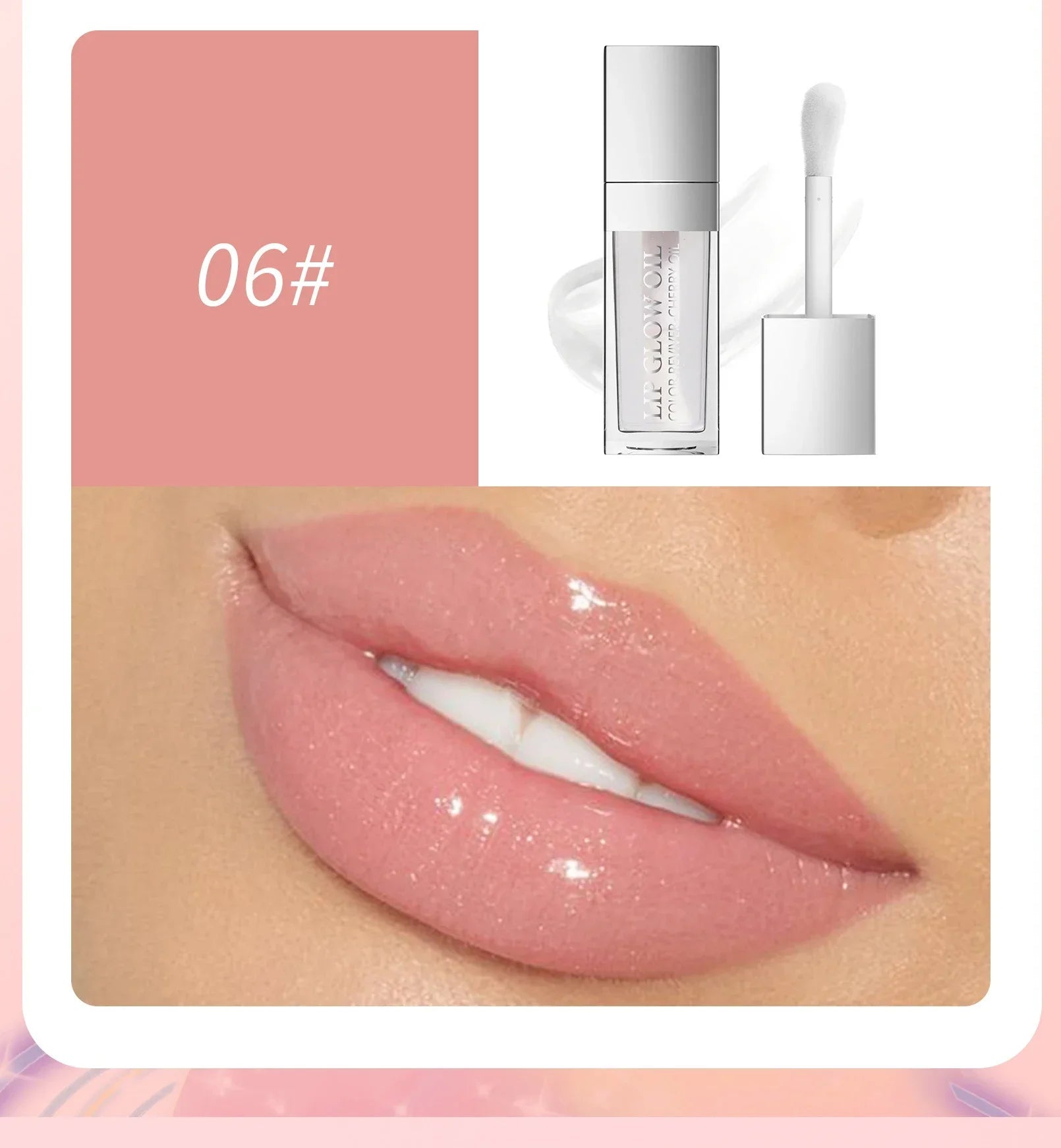 Cherry Luxe – Glossy Moisturising Lip Glow Oil
