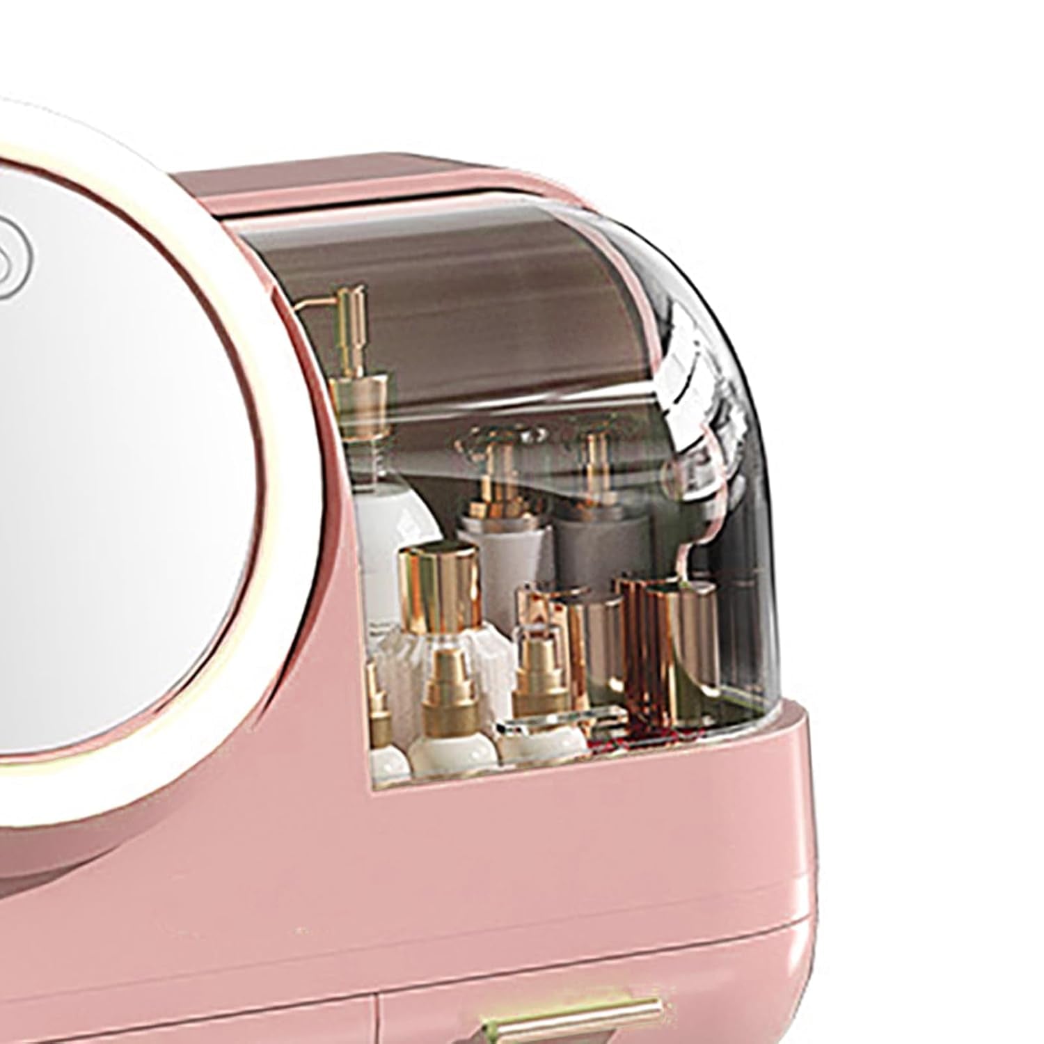 Lumière Vanity Box – LED Mirror Makeup Organiser & Display