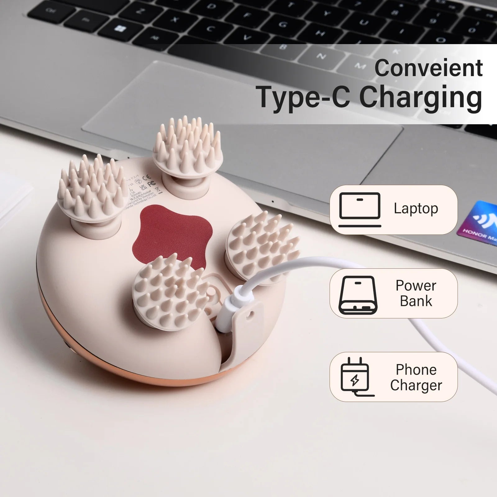 The Scalp Ritual – Electric Scalp Massager & Hair Growth Tool